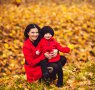 Herbst Fotoshooting im Park, Fotografin Magdeburg